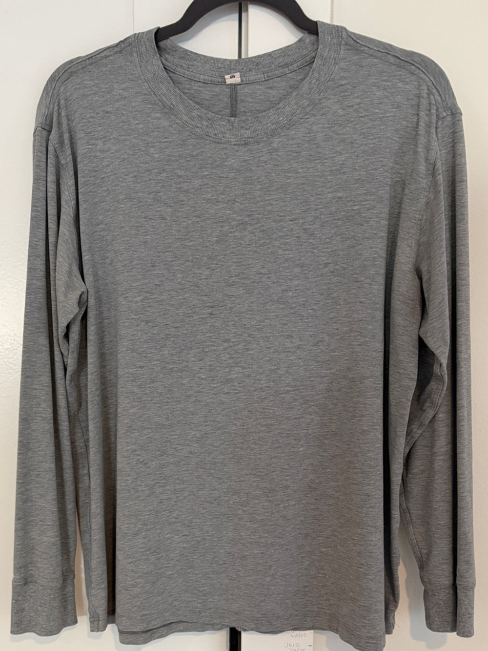 Lululemon Long Sleeve Crewneck Tee in Gray | Size 10